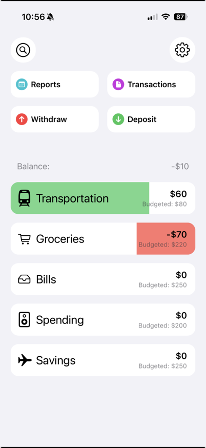 Version One Home Screenshot